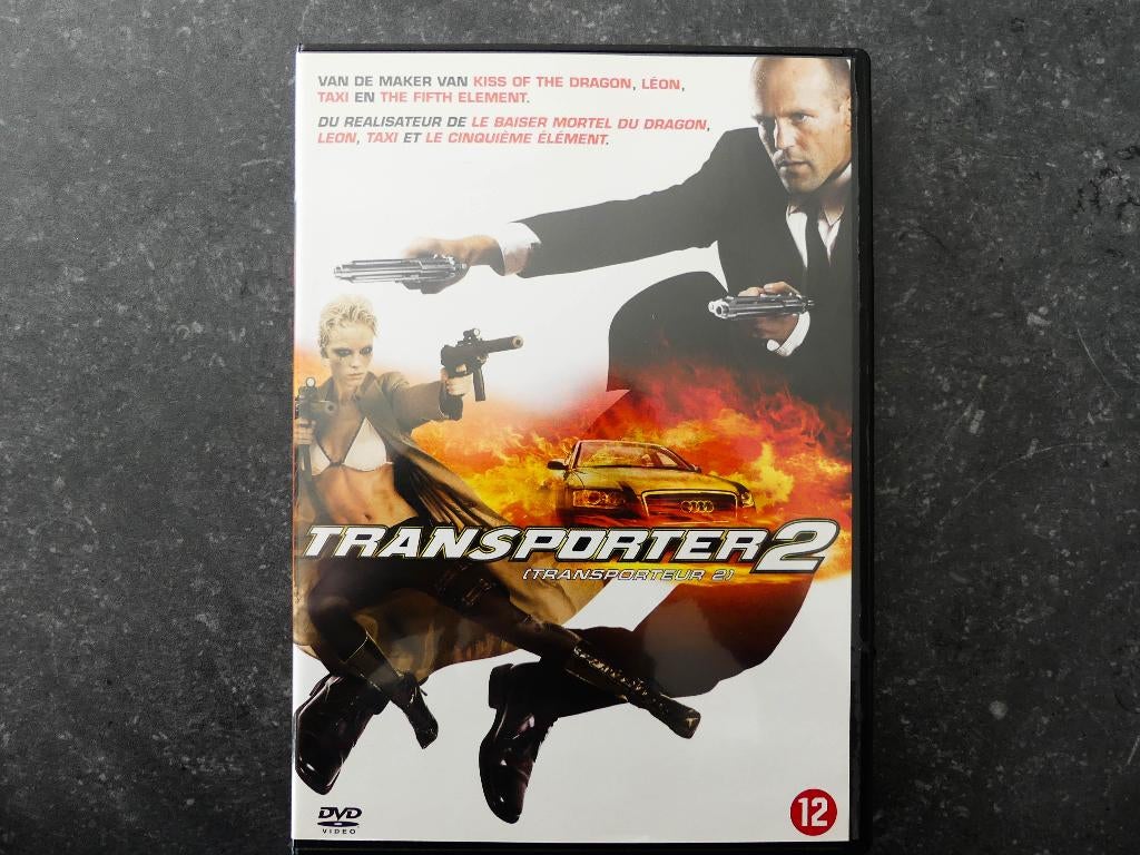 Dvd ‘Transporter 2’, Cd's en Dvd's, Vanaf 12 jaar, Ophalen of Verzenden, Zo goed als nieuw, Actie