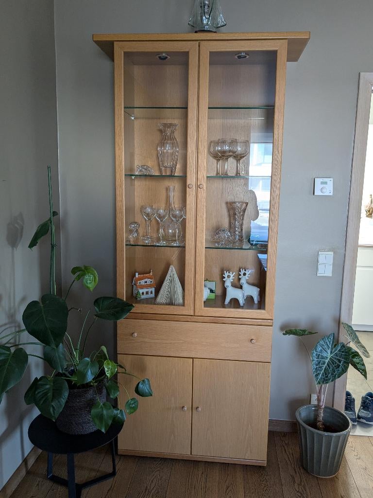 Vitrine Hülsta, Avec tiroir(s), 25 à 50 cm, Enlèvement, Utilisé