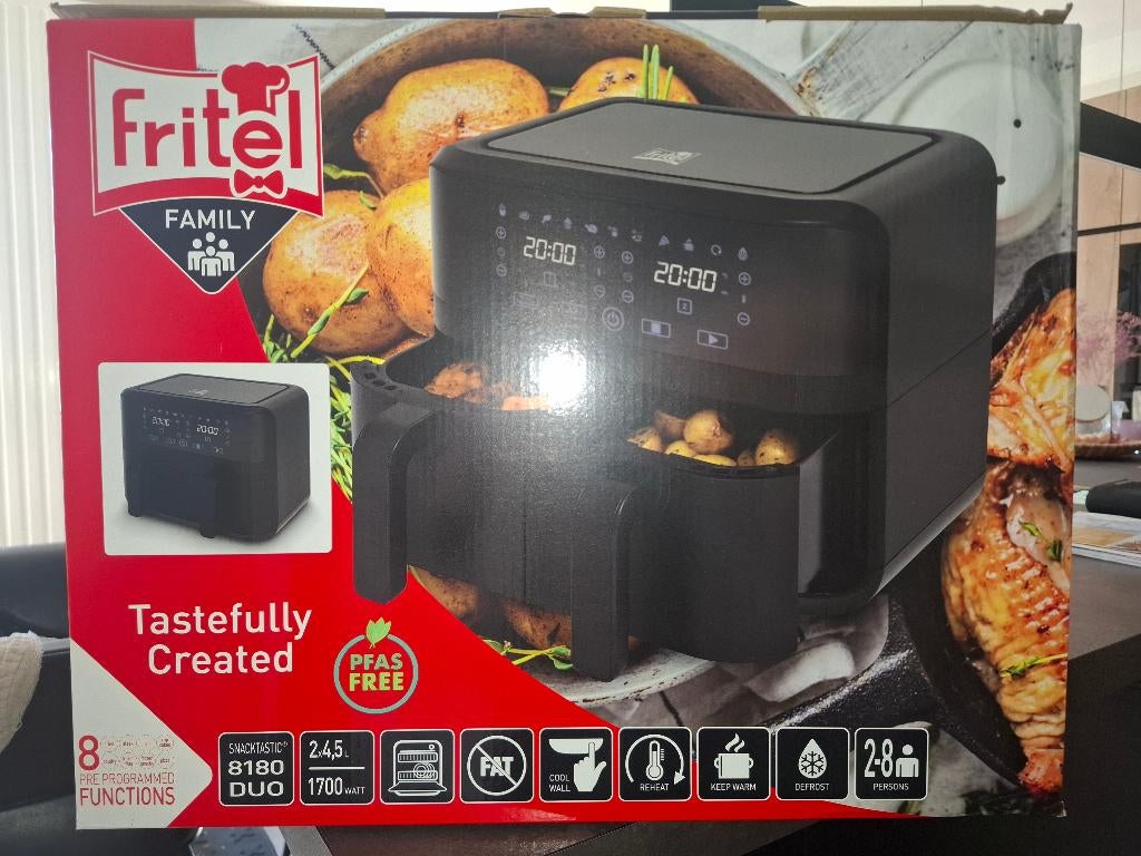 Airfryer Fritel, Electroménager, Friteuses à air, Enlèvement, Neuf, Friteuse à air, 1500 grammes ou plus
