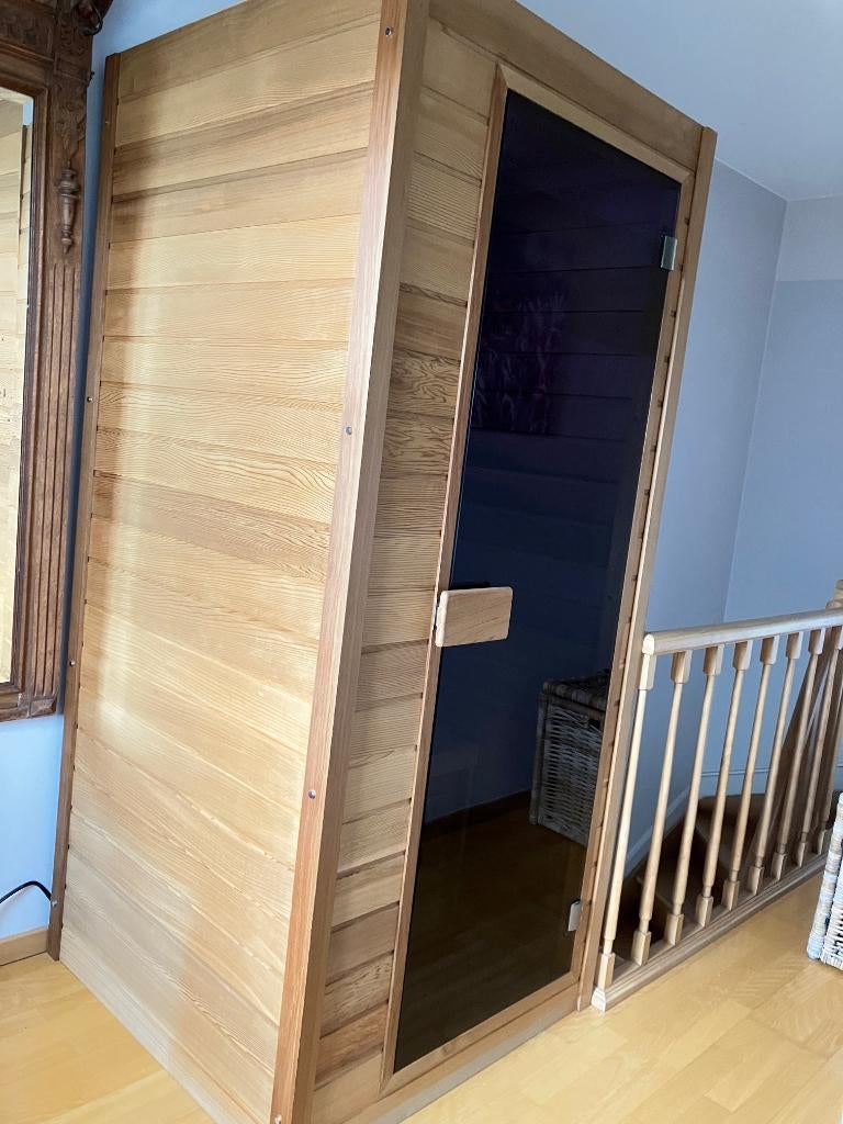 infraroodsauna Sunspa 90 x 90 x 200, Sports & Fitness, Sauna, Enlèvement, Comme neuf, Infrarouge, Sauna complet