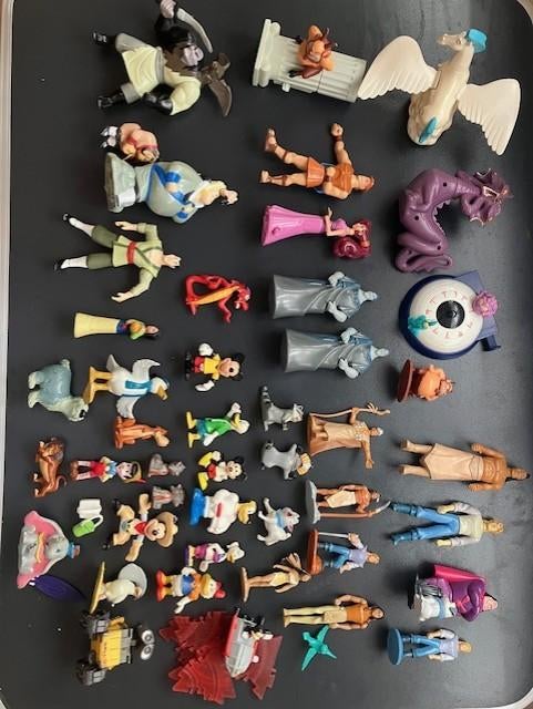 Figuren Pixar Disney Hercules Mulan Pocahontas Mickey Mouse, Verzamelen, Disney, Ophalen of Verzenden, Mickey Mouse, Gebruikt
