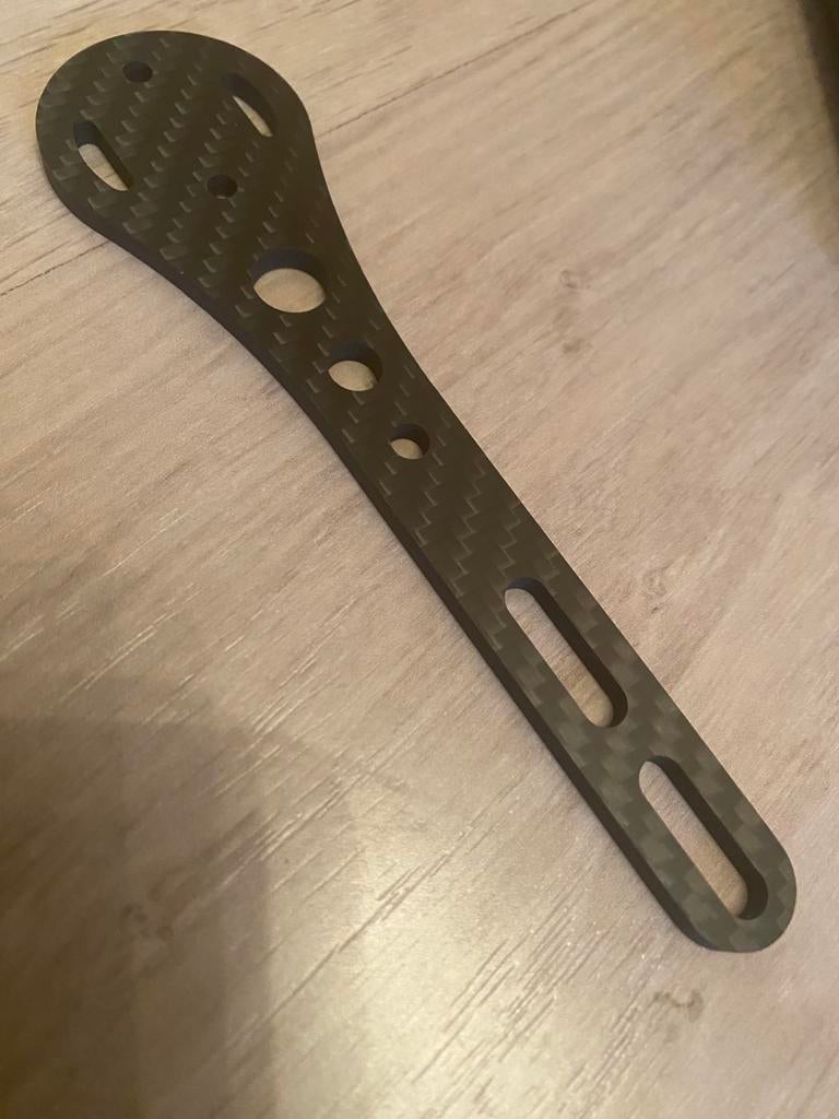 Carbon stuurhouder, Fietsen en Brommers, Ophalen, Nieuw, Carbon