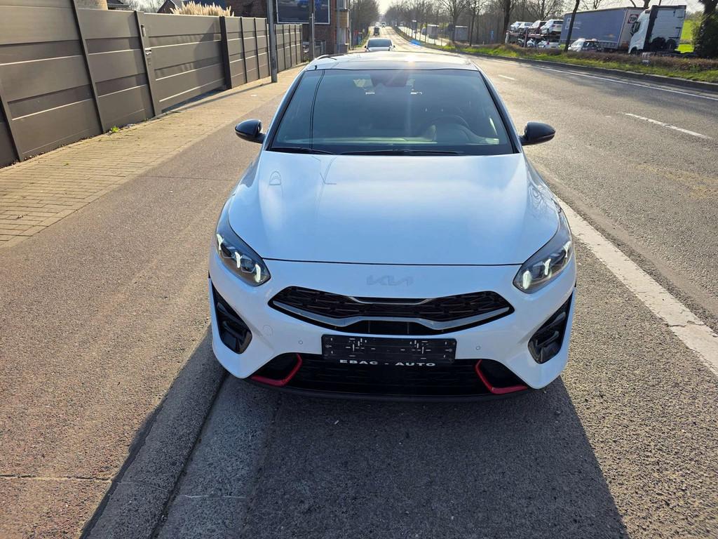 Kia Ceed GT cee'd 1.6 T-GDi GT ISG DCT 2023' AUT. FULL OPTIE, Auto's, Kia, Automaat, Gebruikt, Wit, Leder