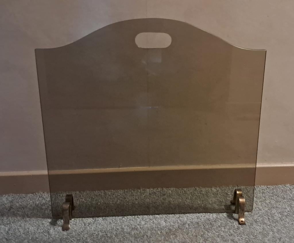 Pare feu en verre trempé 50cm x 52cm, Enlèvement, Utilisé, Autres types