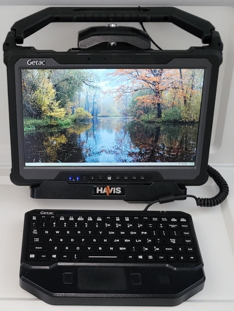 GETAC A140 i7 32Go de RAM 1To SSD DOCKING Station GPS 4G-LTE, Enlèvement ou Envoi, Multi-touch, Sans fil, Reconditionné