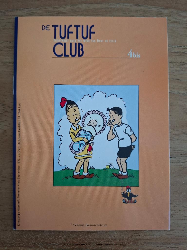 Suske en Wiske - Tuftuf club 4bis - Geboortekaart - 1997, Boeken, Willy Vandersteen, Eén stripboek, Nieuw, Ophalen of Verzenden