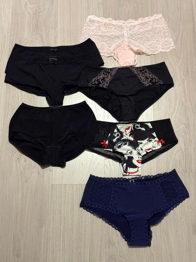 Nieuwe&gebruikte slips van Jolinesse&Conturelle&… (M)., Kleding | Dames, Ophalen of Verzenden, Zwart, Slip