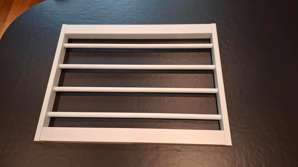 Porte-pantalon coulissant blanc 50x58 KOMPLEMENT (Ikea), Neuf