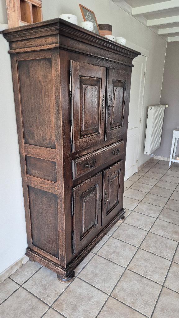 kast, Huis en Inrichting, Kasten | Kleerkasten, Eikenhout, Zo goed als nieuw, 150 tot 200 cm, 25 tot 50 cm