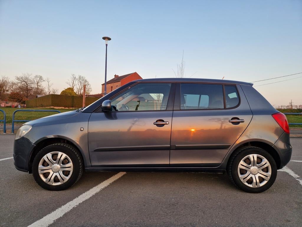 SKODA FABIA 1.4 TDI, Voorwielaandrijving, 4 deurs, Stof, Zwart