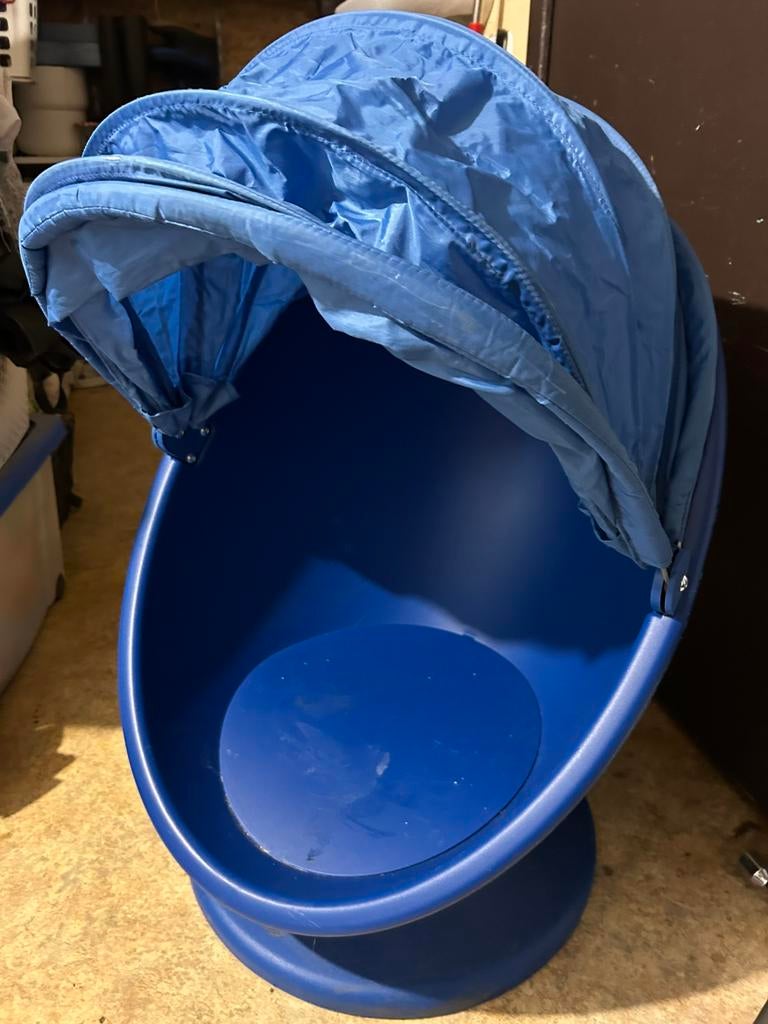 Siege tournant ilea bleu, Enlèvement, Utilisé