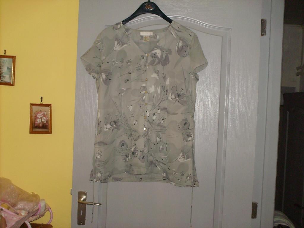 a vendre blouse tunique pour dame, Vêtements | Femmes, Blouses & Tuniques, Gris, Enlèvement ou Envoi, 3 suisses, Taille 42/44 (L)