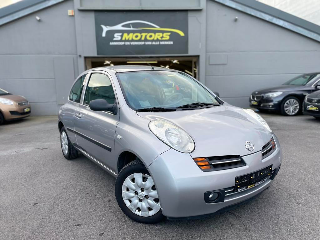 Nissan Micra 1.2 benzine | AUTOMAAT | Keuring+Carpass |, Autos, Argent ou Gris, Entreprise, Micra, 5 places