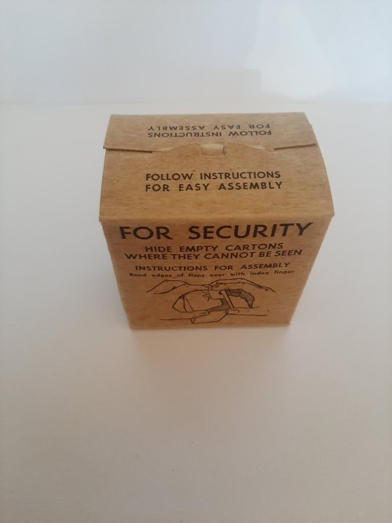 Boîte pliante à crème glacée, Collections, Enlèvement ou Envoi