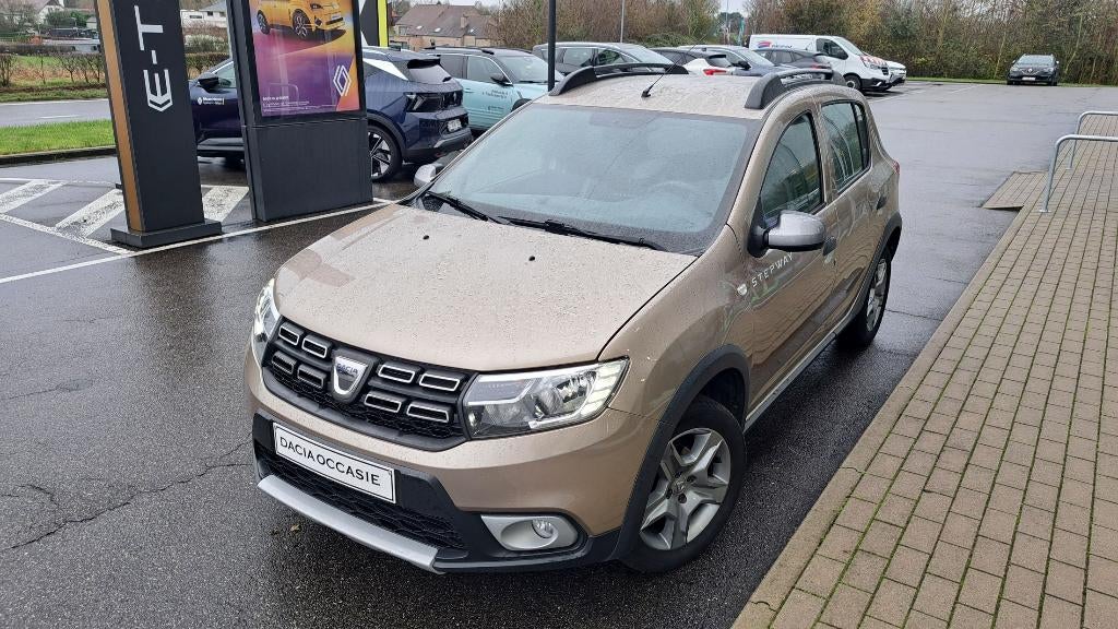 Dacia Sandero Stepway 100Pk benz+LPG, GPS, zetelverw, Autos, Achat, Euro 6, Entreprise, Garantie prolongée