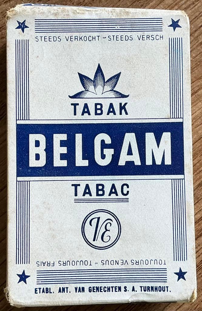 VANDER ELST BELGAM TABAK/oud kaartspel, Ophalen of Verzenden, Zo goed als nieuw, Verpakking