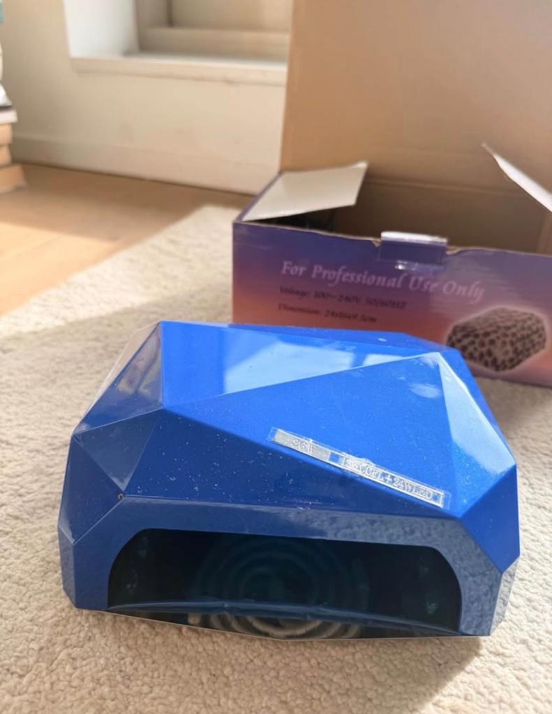 Uv lamp nagels, Ophalen, Zo goed als nieuw, Hand- en Voetverzorging