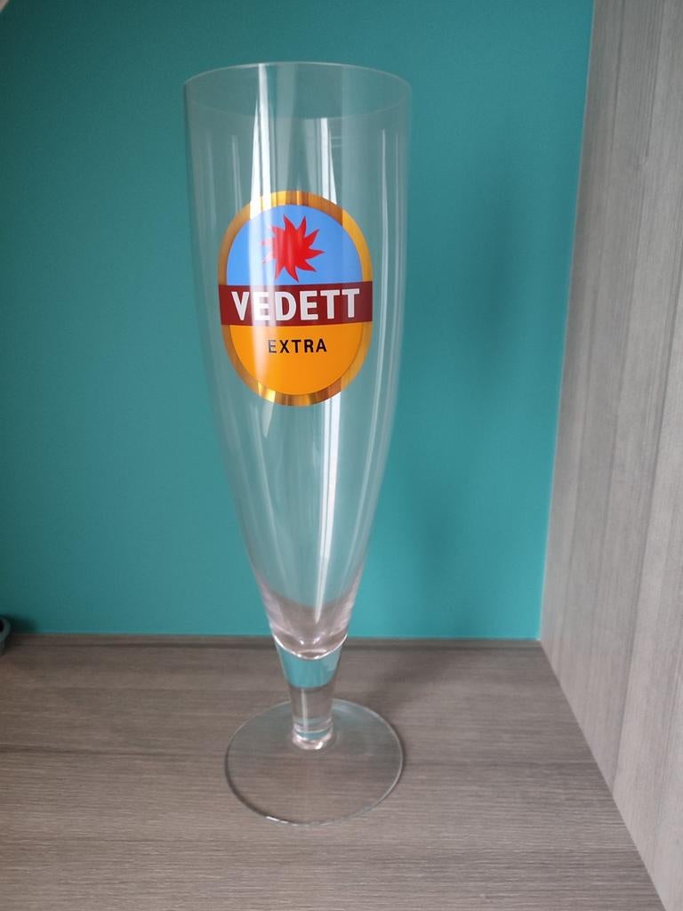 Vedett XXL glas in nieuwstaat (3L), Enlèvement