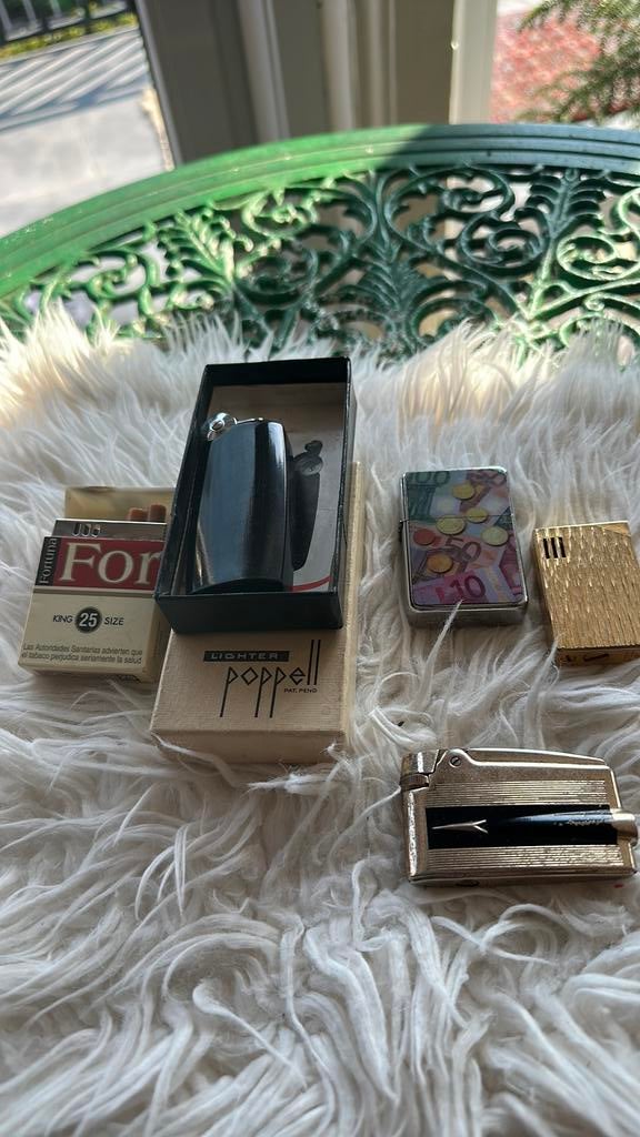 Lot van 5 stuks vintage aanstekers, Ophalen of Verzenden, Gebruikt, Aansteker