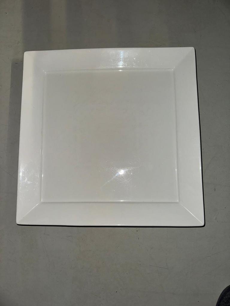 Vierkante grote borden, Huis en Inrichting, Ophalen, Zo goed als nieuw, Bord(en)