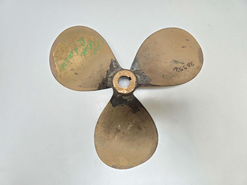 scheepsschroef Brons 17 x 11 voor 35mm as, Watersport en Boten, Niet ingevuld, Gebruikt, Niet ingevuld, Ophalen of Verzenden