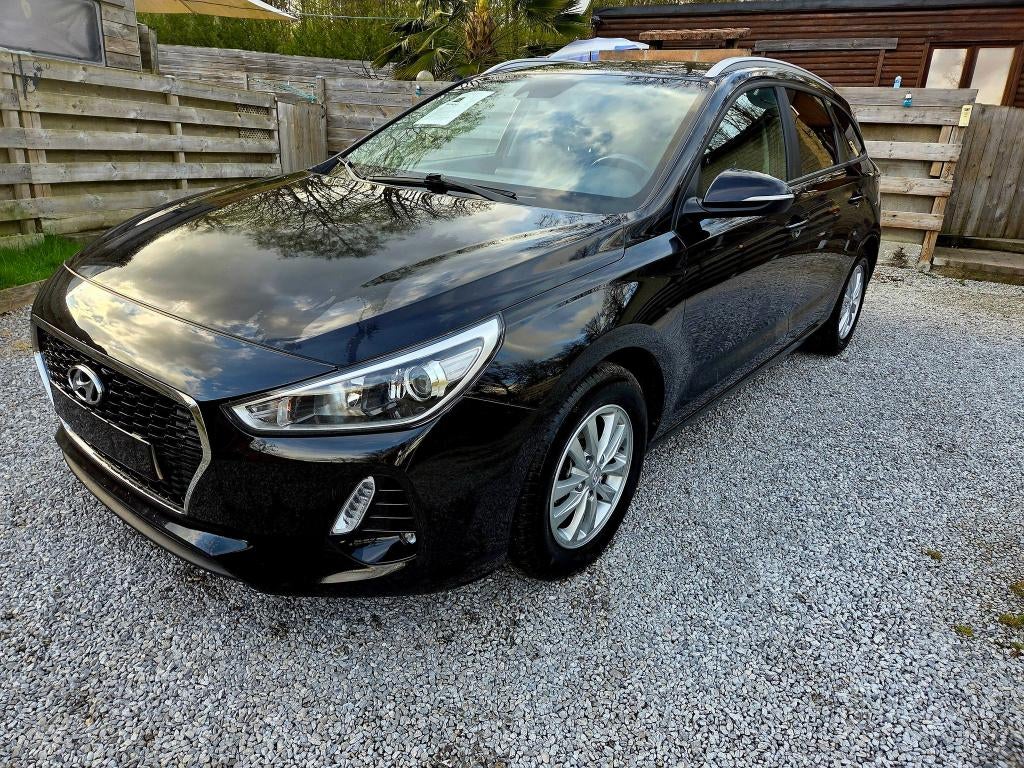 Hyundai i30 Break, Auto's, Stof, 4 cilinders, Zwart, Bedrijf