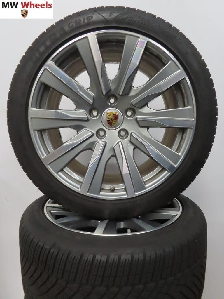 Originele Porsche Taycan 20 inch velgen winterbanden set, -, -, Banden en Velgen, 20 inch