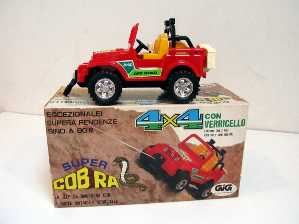 Jeep 4X4 Super Cobra by GIG Japan (1980's), Enlèvement ou Envoi, Neuf, Voiture