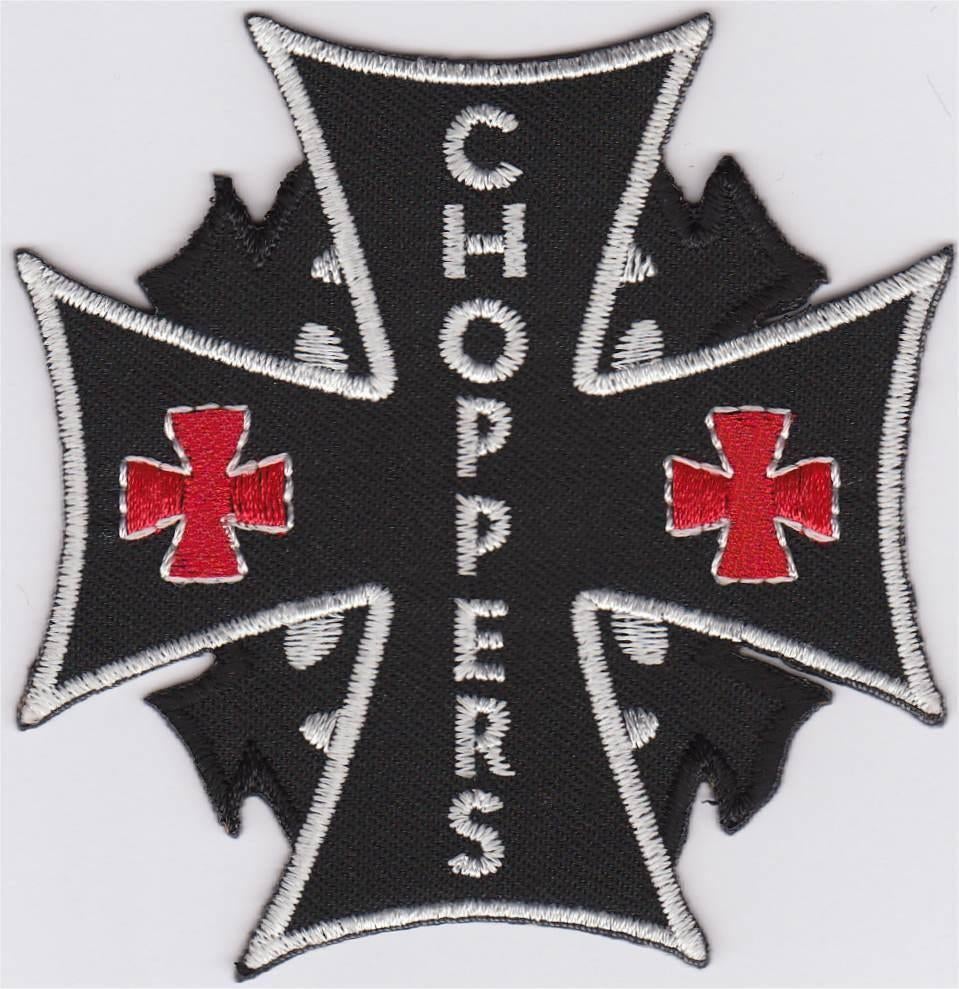 Choppers stoffen opstrijk patch embleem #3, Envoi, Neuf