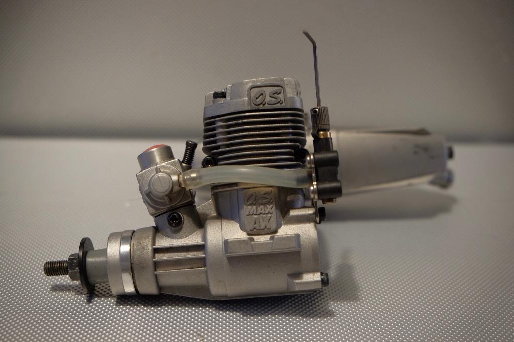 OS Max AX 46 II + Power Box – bon état, Hobby & Loisirs créatifs, Modélisme | Radiocommandé & Téléguidé | Avions, Utilisé, Nitro