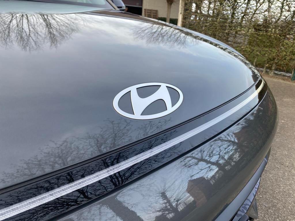 Hyundai KONA HEV 1.6 GDi DCT SHINE N-LINE 138 D6 (automaat), Auto's, Hyundai, Zwart, 4 cilinders, 102 kW, Leder