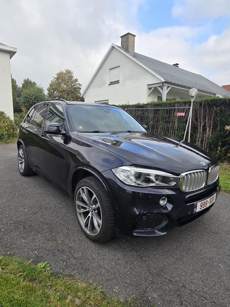 BMW X5 E40 / PLUG IN HYBRIDE! / M-PAKKET! / GEKEURD VVK!, Auto's, BMW, Automaat, USB, Blauw, Leder