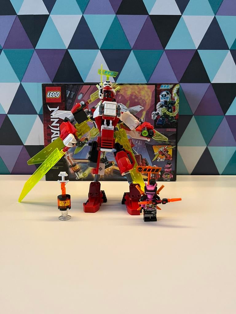 Lego Ninjago Kai’s mech jat 2 in 1, Kinderen en Baby's, Speelgoed | Duplo en Lego, Ophalen, Zo goed als nieuw, Complete set, Lego