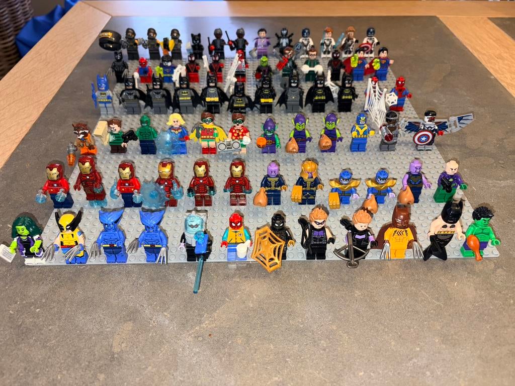 Lego figuren Marvel/ DC Comics / film 3€ per stuk, Ophalen of Verzenden, Zo goed als nieuw, Lego
