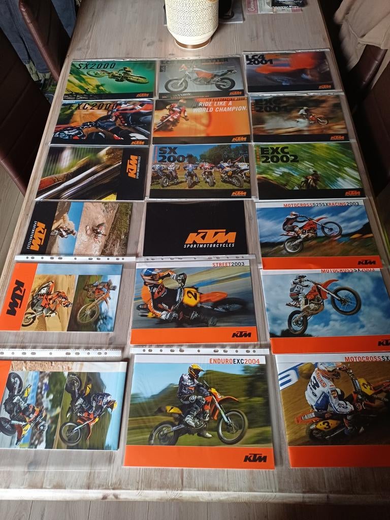Ktm motor brochures lot, Motoren, Motoren | KTM, Particulier, Enduro