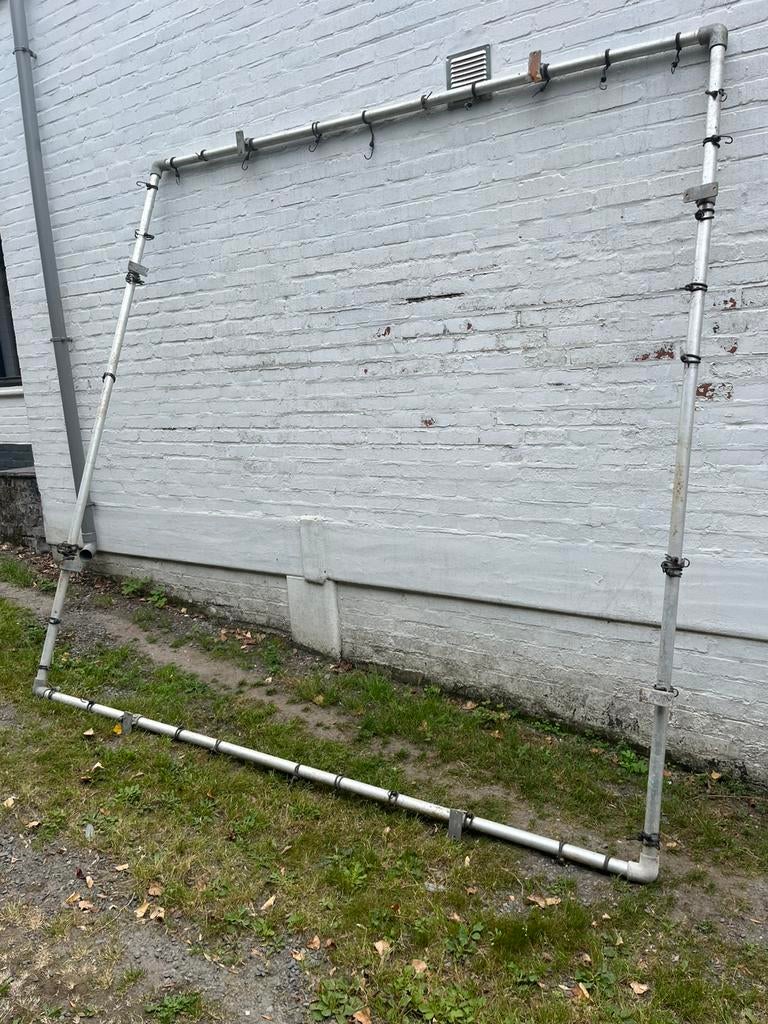 Bannière pour accrocher une publicité/une bannière, Bricolage & Construction, Vitres, Châssis & Fenêtres, Enlèvement, Comme neuf