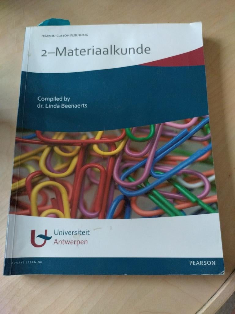 Materiaalkunde, Ophalen of Verzenden