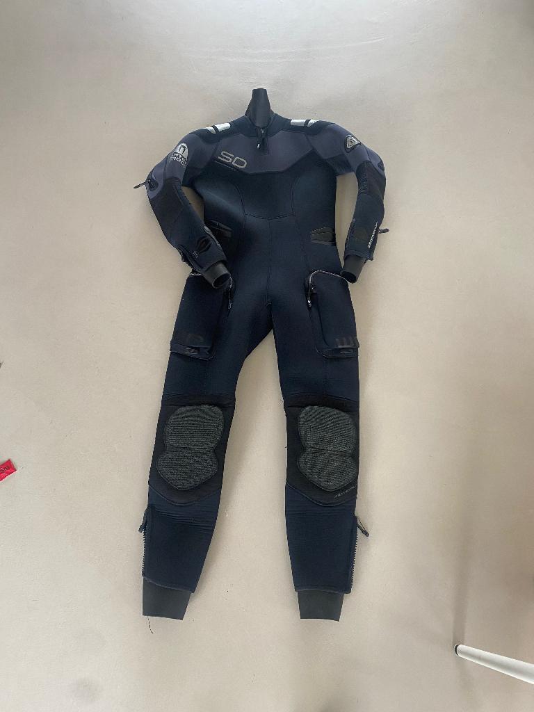 Semidry “Waterproof” Dames ML, Watersport en Boten, Duiken, Ophalen of Verzenden, Gebruikt, Duikpak