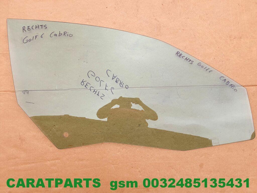 golf 6 cabrio raam golf 6 cabriolet ruit portierruit, Gebruikt, Volkswagen, Volkswagen AG, Vw@volkswagen.de