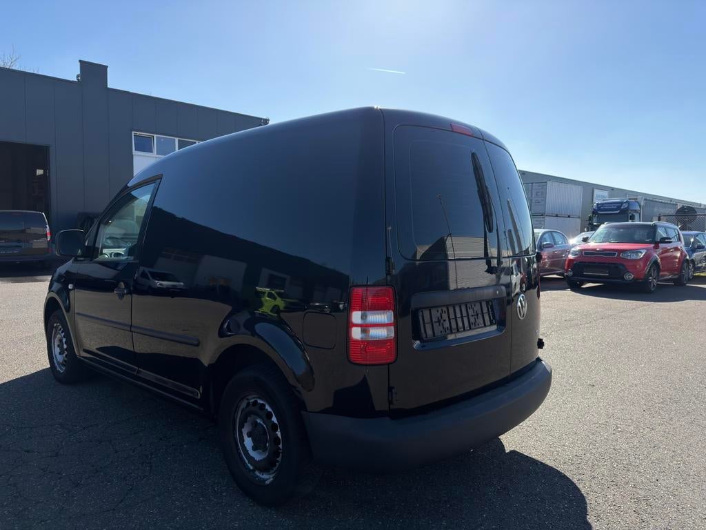 Volkswagen Caddy 1.6 Tdi LICHTE VRACHT IN PERFECTE STAAT !!, 4 cilinders, Volkswagen, Zwart, Leder