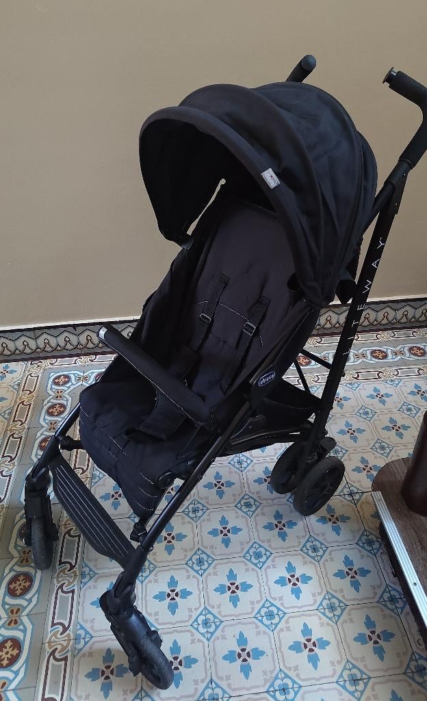 Poussette buggy Chicco liteway noire, Enfants & Bébés, Enlèvement, Utilisé, Autres marques