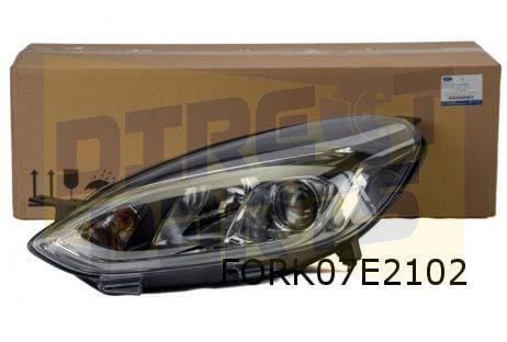 Ford Fiesta koplamp Rechts (halogeen/LED DRL) Origineel!  25, Neuf, -, -, Ford