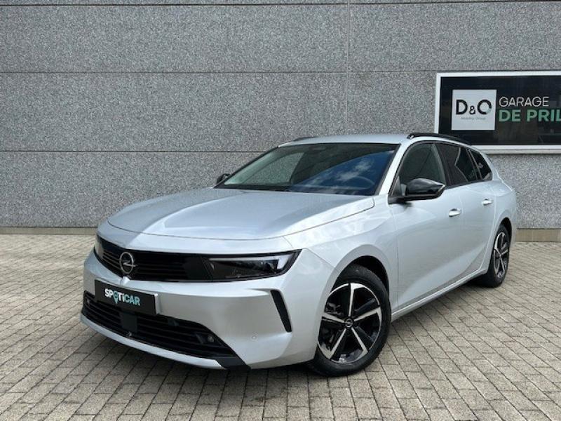 Opel Astra Sports Tourer Edition 1.2 Turbo, Autos, Argent ou Gris, Euro 6, Boîte manuelle, Noir