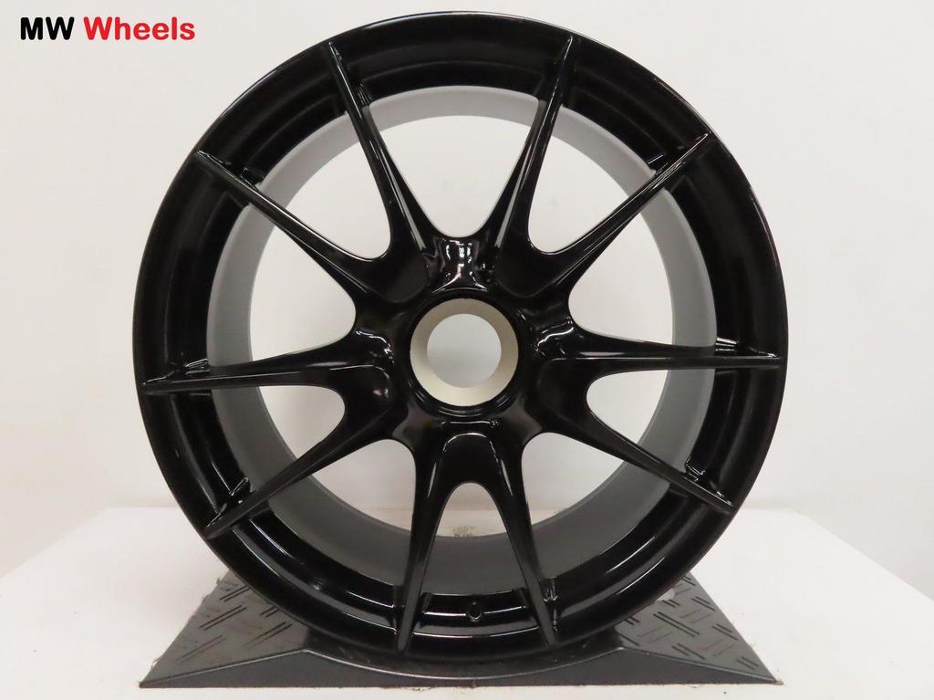 Originele Porsche 911 997 GT3 MKII 19 inch velgen HG zwart, 19 inch, Velg(en), -, -