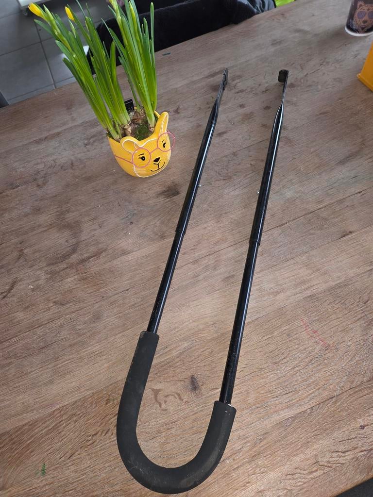 Duwstang, Fietsen en Brommers, Ophalen