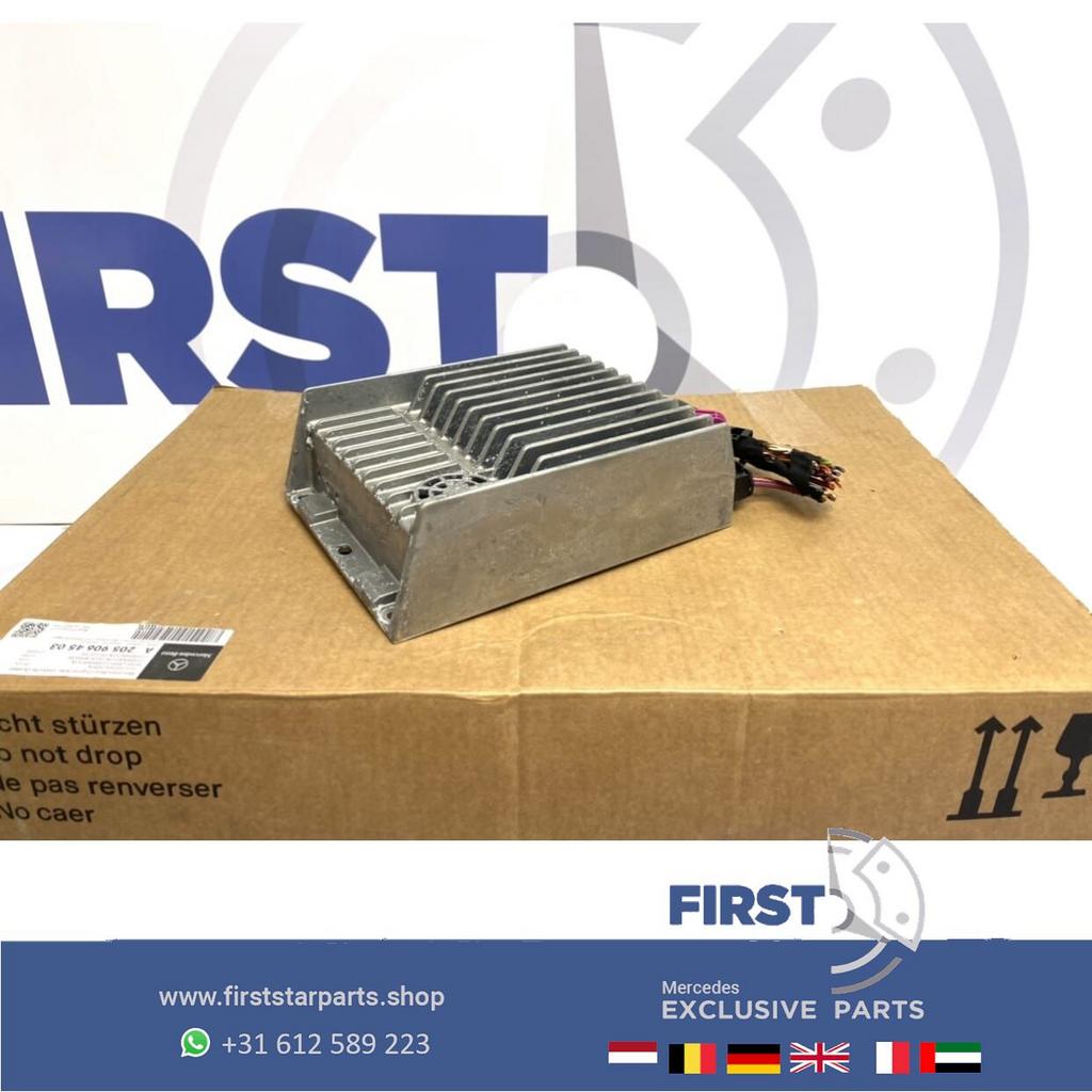 A2129002401 W212 HARMAN BECKER VERSTERKER origineel Mercedes, Auto diversen, Autoradio's, Ophalen of Verzenden, -, -, -