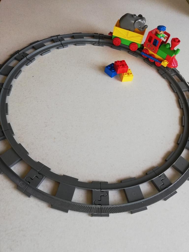 duplo 3770 treintje, Kinderen en Baby's, Speelgoed | Duplo en Lego, Gebruikt, Duplo, Complete set, Ophalen of Verzenden