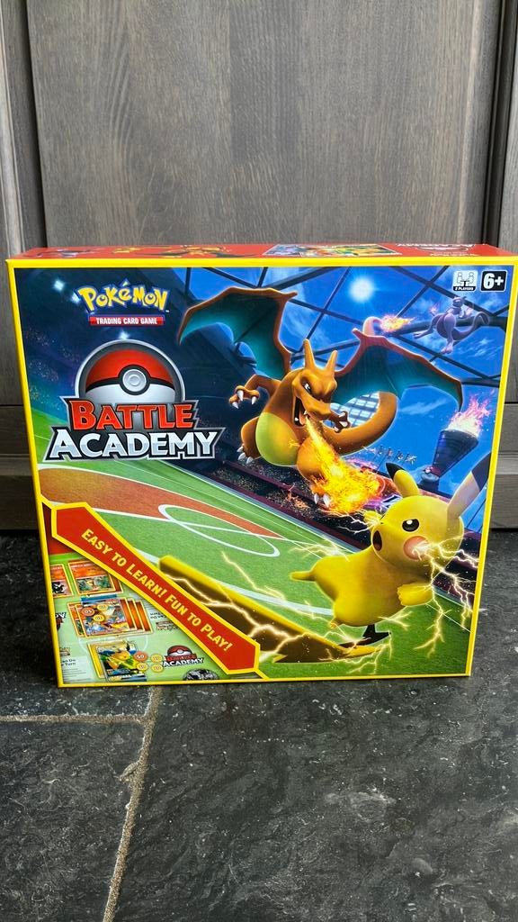 Gezelschapsspel pokemon battle academy, Een of twee spelers, Ophalen, Gebruikt