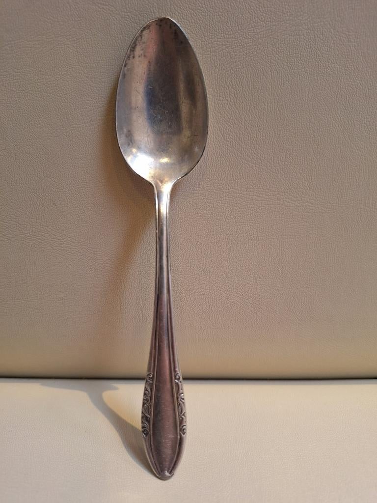 Cuillère en métal argenté, Enlèvement ou Envoi