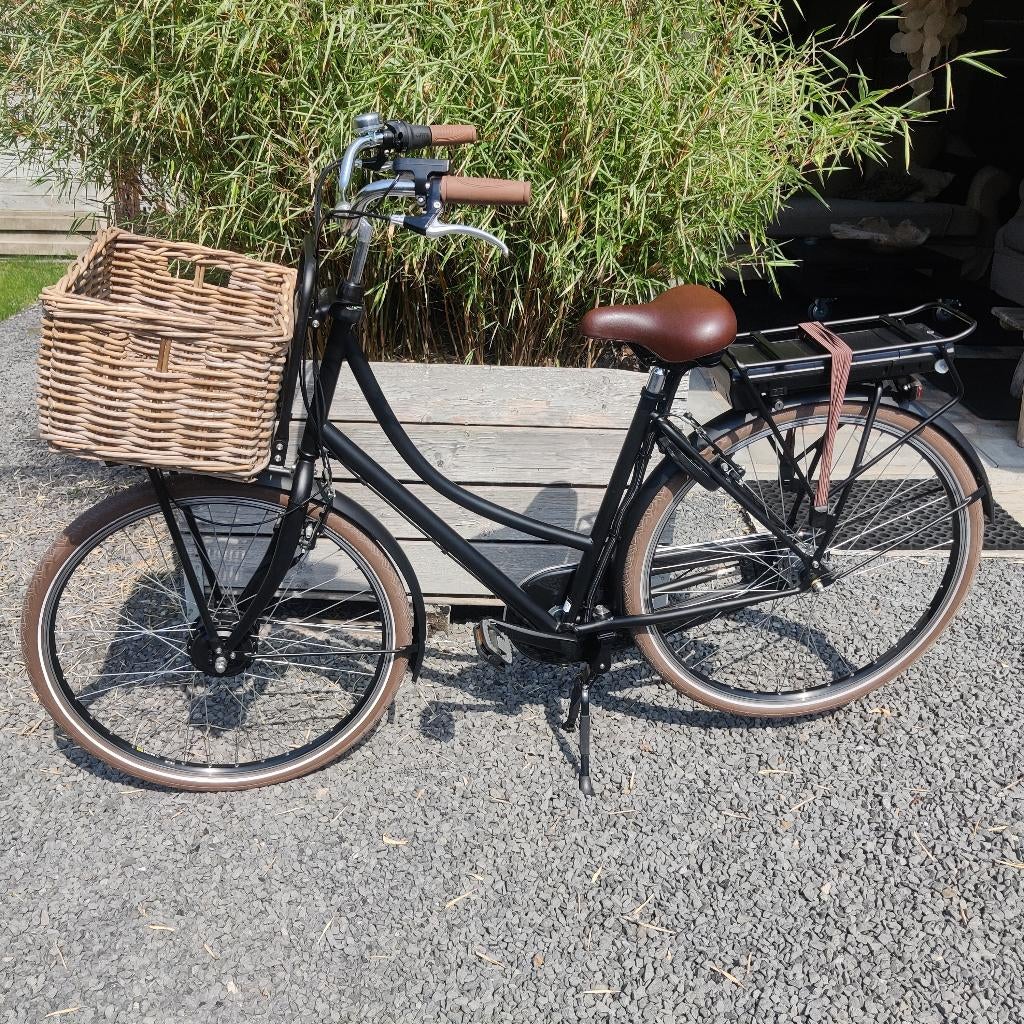 Elektrische dames fiets als nieuw, Fietsen en Brommers, Ophalen, Zo goed als nieuw